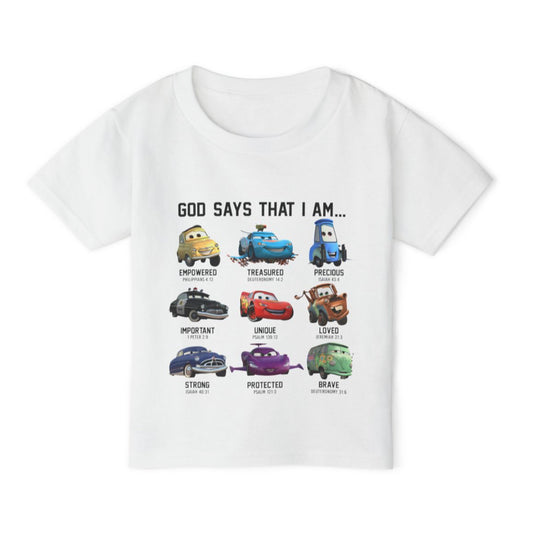 God Says That I Am... Kids Tee