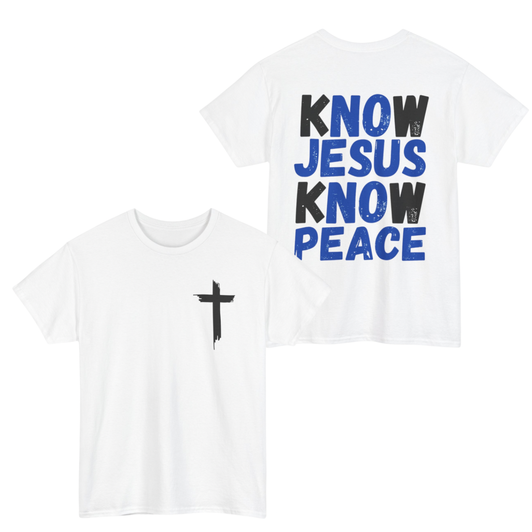 Know Jesus Know Peace Unisex Tee