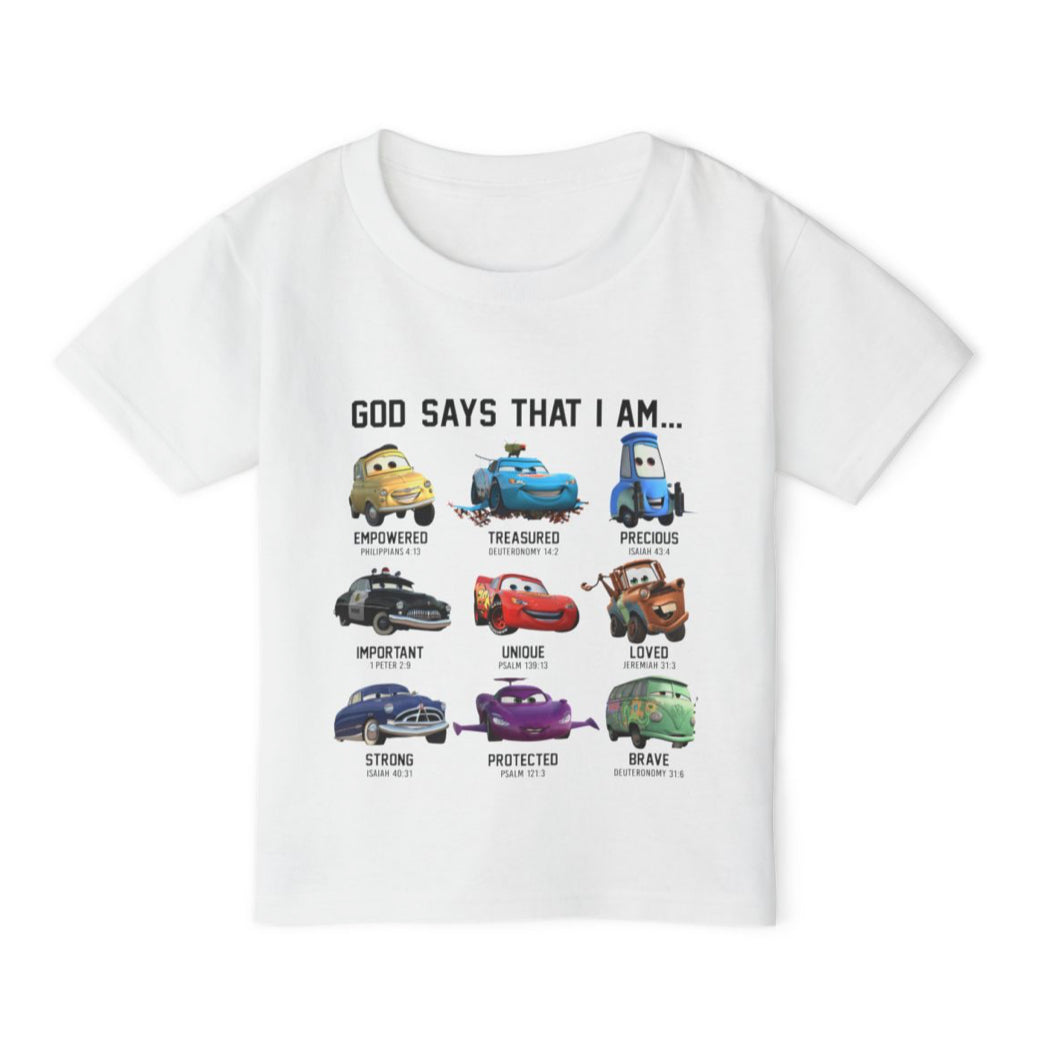 God Says That I Am... Kids Tee