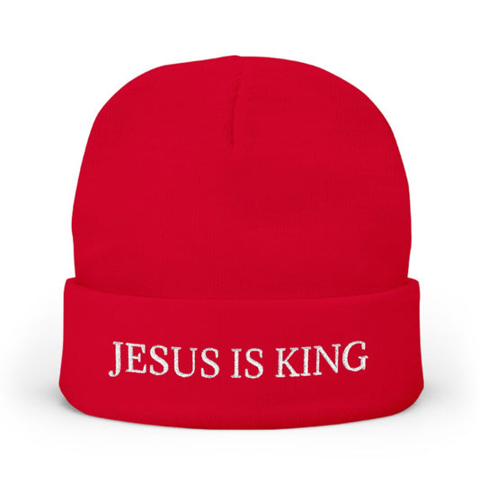 Jesus Is King Beanie