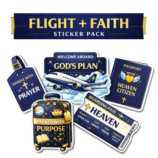 Flight & Faith Stickers