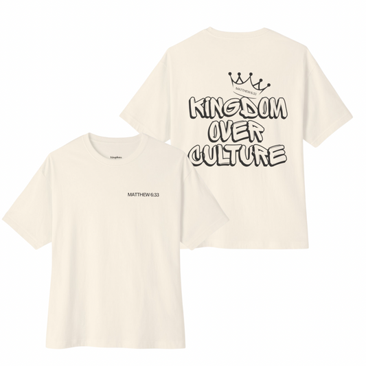 Kingdom Over Culture Unisex Boxy Tee
