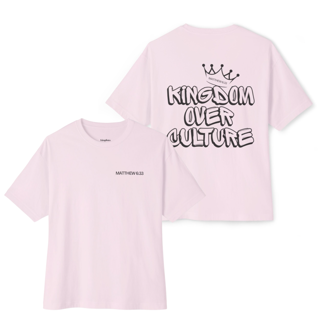 Kingdom Over Culture Unisex Boxy Tee