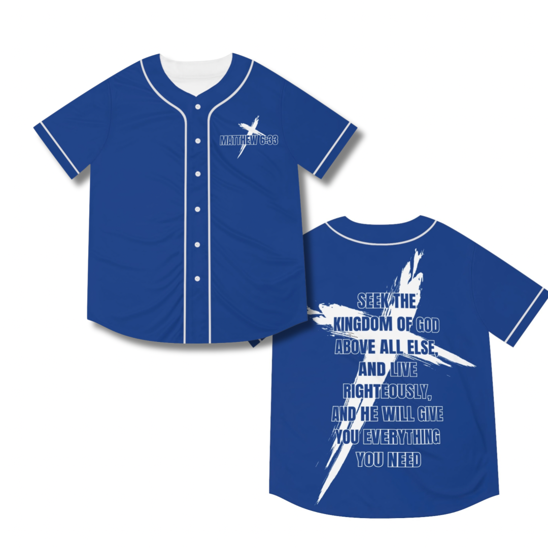 Matthew 6:33 Men’s Jersey