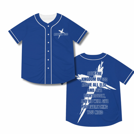 Matthew 6:33 Men’s Jersey