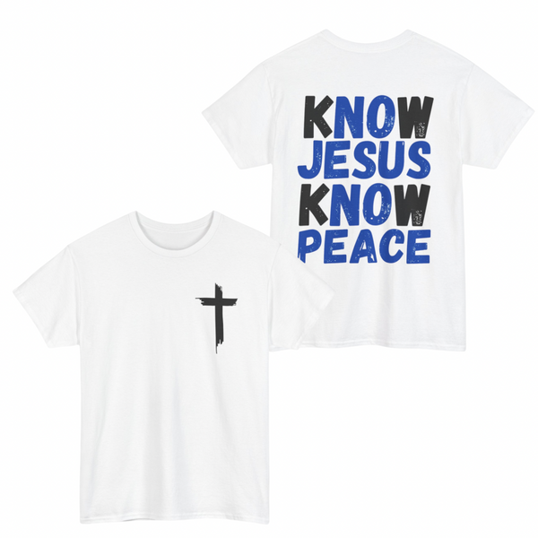 Know Jesus Know Peace Unisex Tee