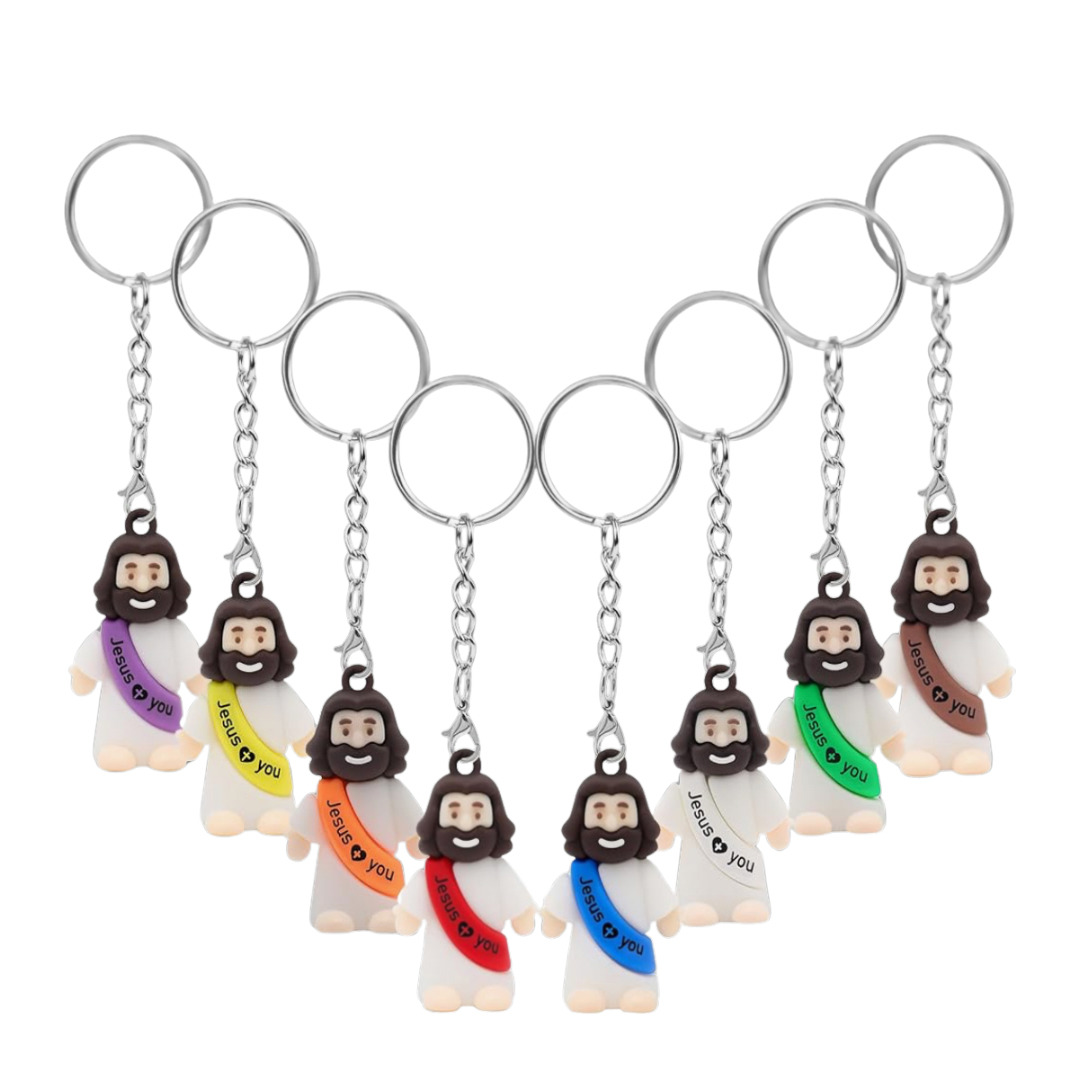 Jesus Loves You Keychain